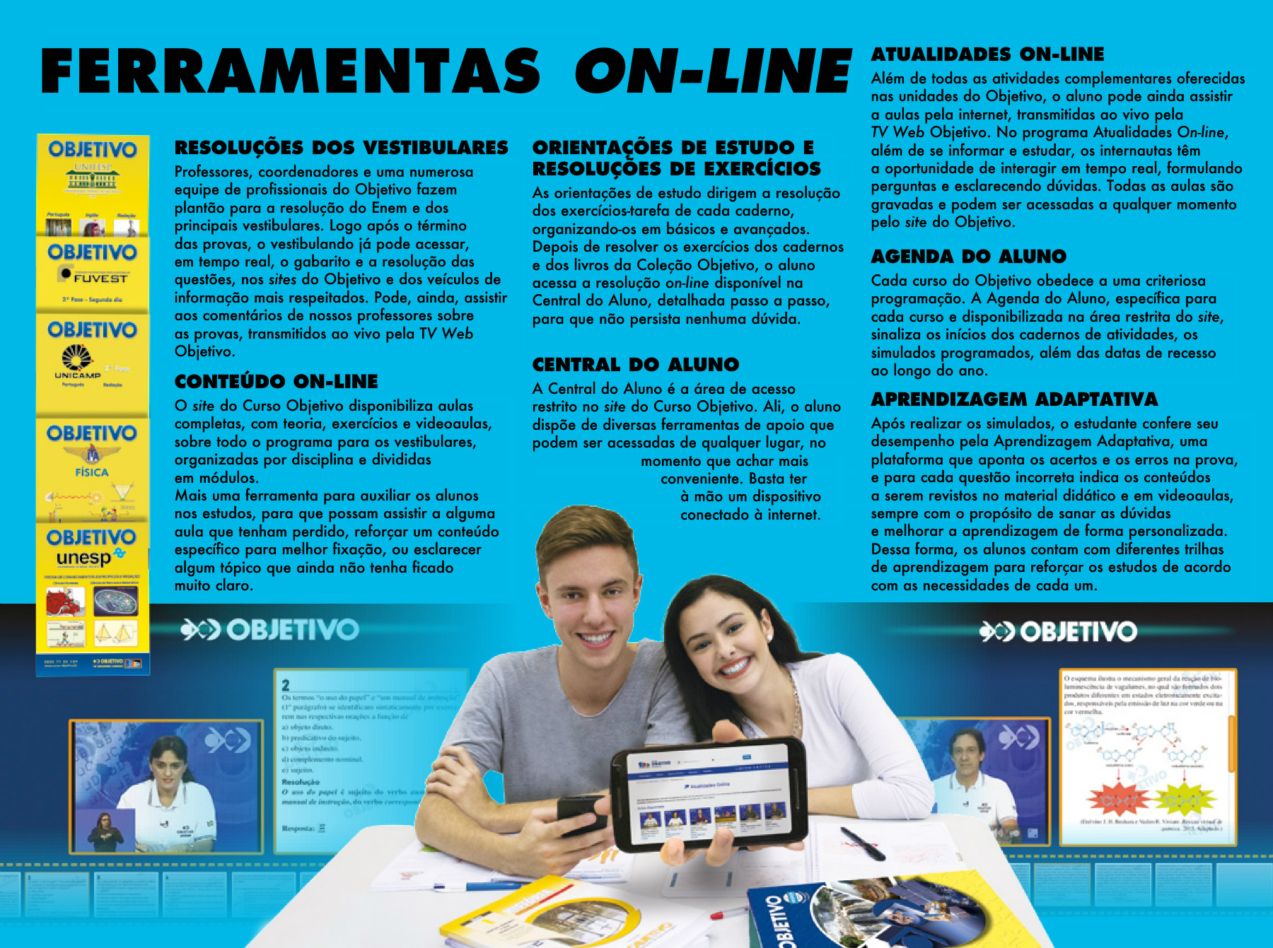 Página 12 da Revista do Curso Objetivo