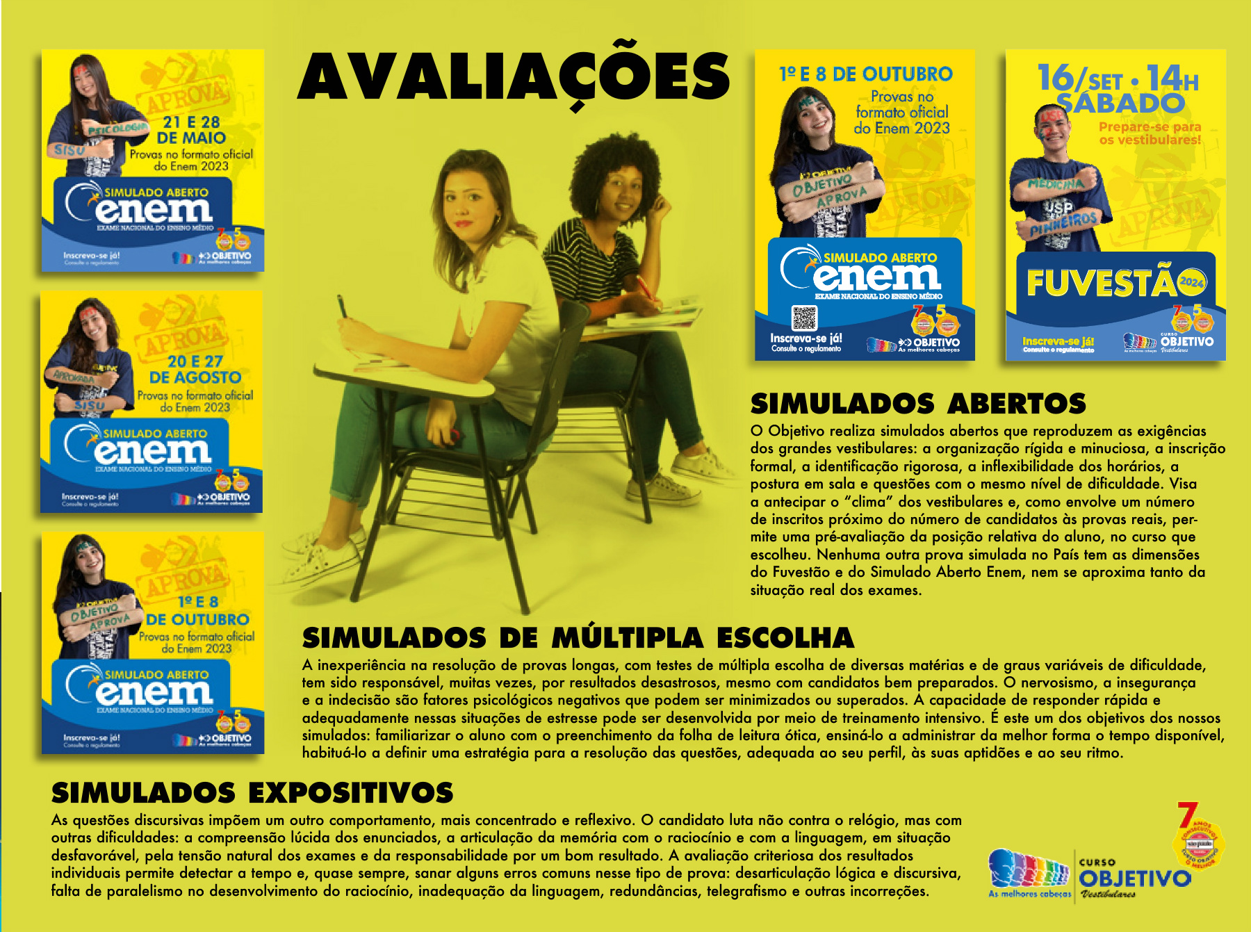 Página 13 da Revista do Curso Objetivo